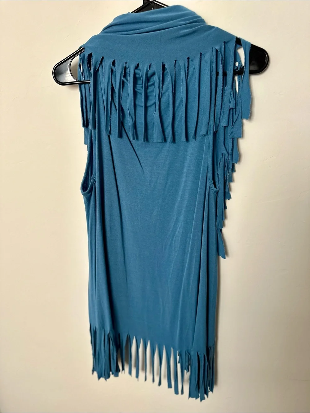 Teal Fringe Women's Scarf Wrap - Versatile Layering Accessory